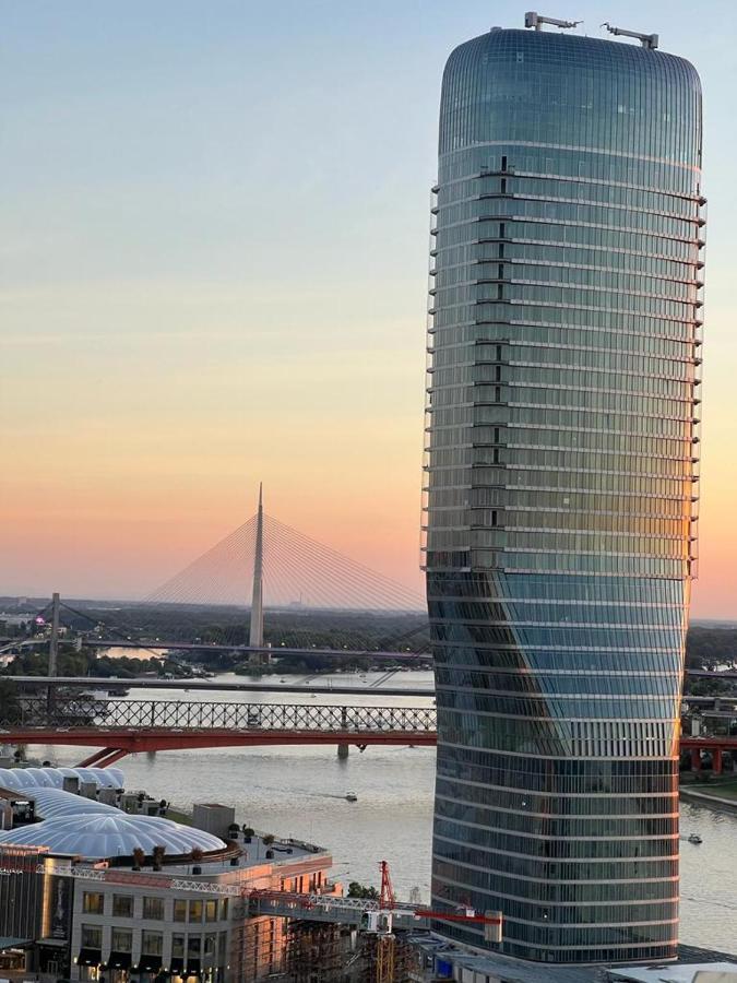 Apartmán Belgrade Waterfront, Tower View Exteriér fotografie